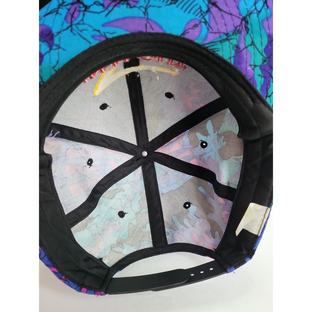Purple Pattern Snapback Hat - Picture 8 of 9
